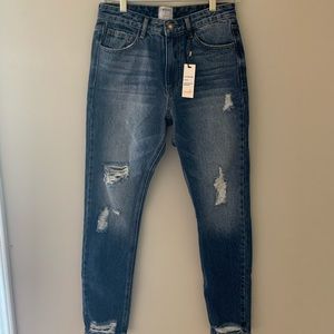 Boutique Bought, Distressed Skinny Jeans